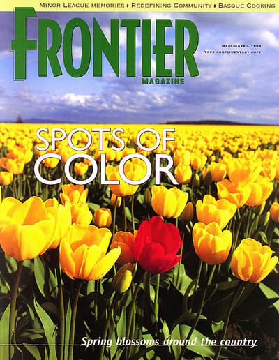 Frontier Magazine tulips cover